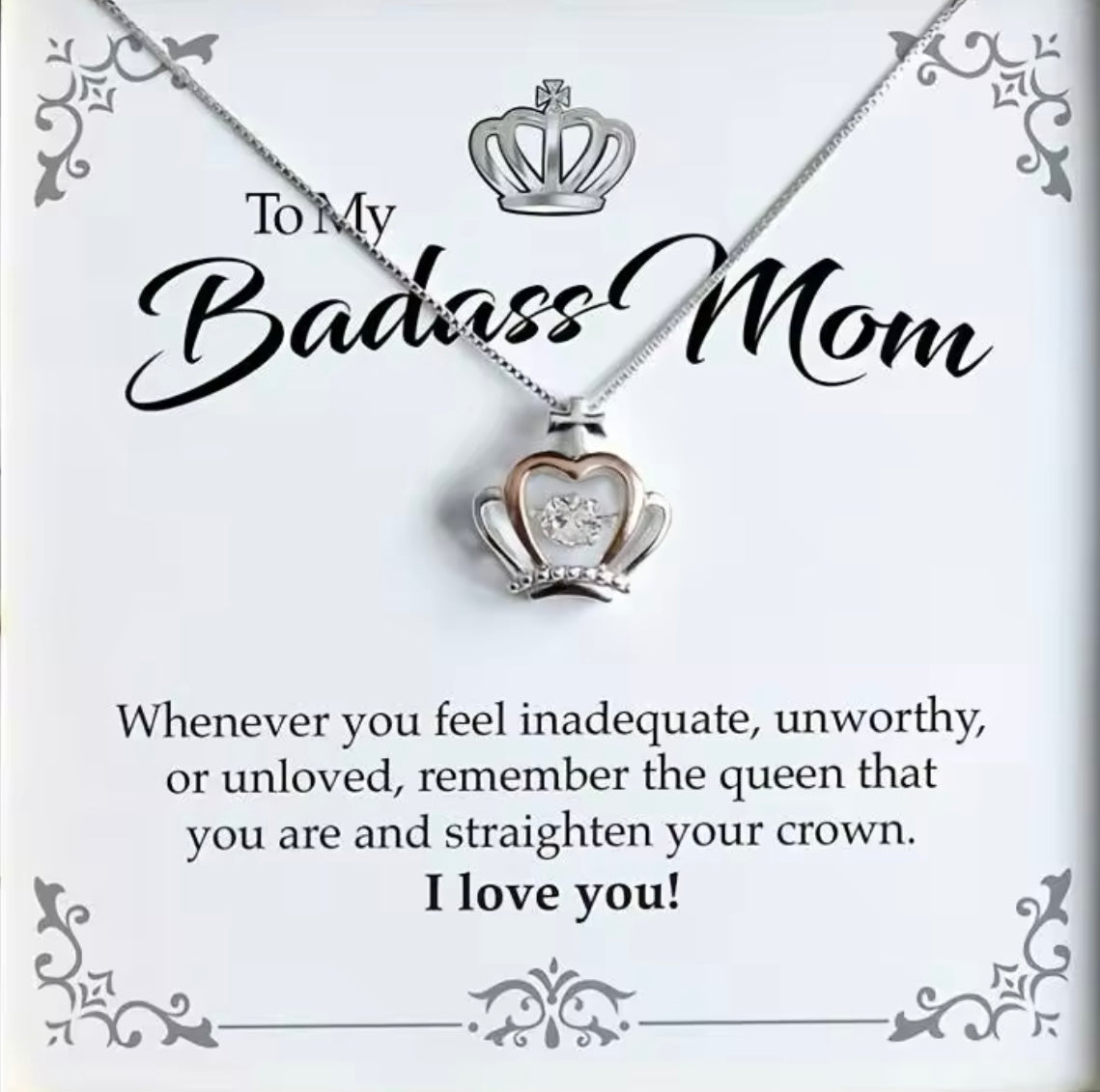 Badass Mom Necklace