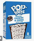 Pop Tarts Cookies & Cream