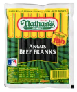 Nathans Angus Beef Franks 6ct 11oz