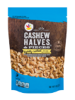 Stop & Shop Halves & Pieces Cashews W/Sea Salt 8oz
