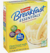 Carnation Breakfast Essentials Vanilla 10ct