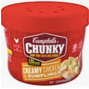 Campbell's Chunky Chicken and Dumplings Soup