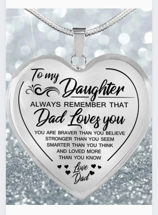 To My Daughter Chain