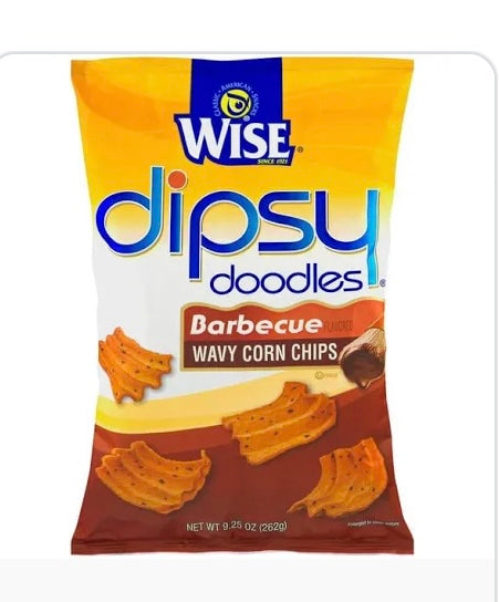 Wise Dipsy Doodles Barbecue Wavy Corn Chips