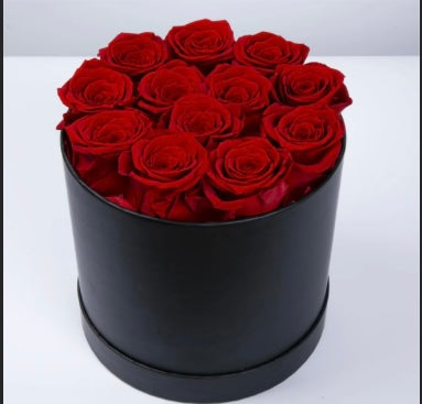 Round Roses Gift Box