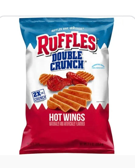 Ruffles Double Crunch Hot Wings Chips