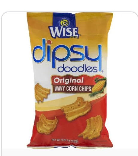 Wise Dipsy Doodles Original Wavy Corn Chips