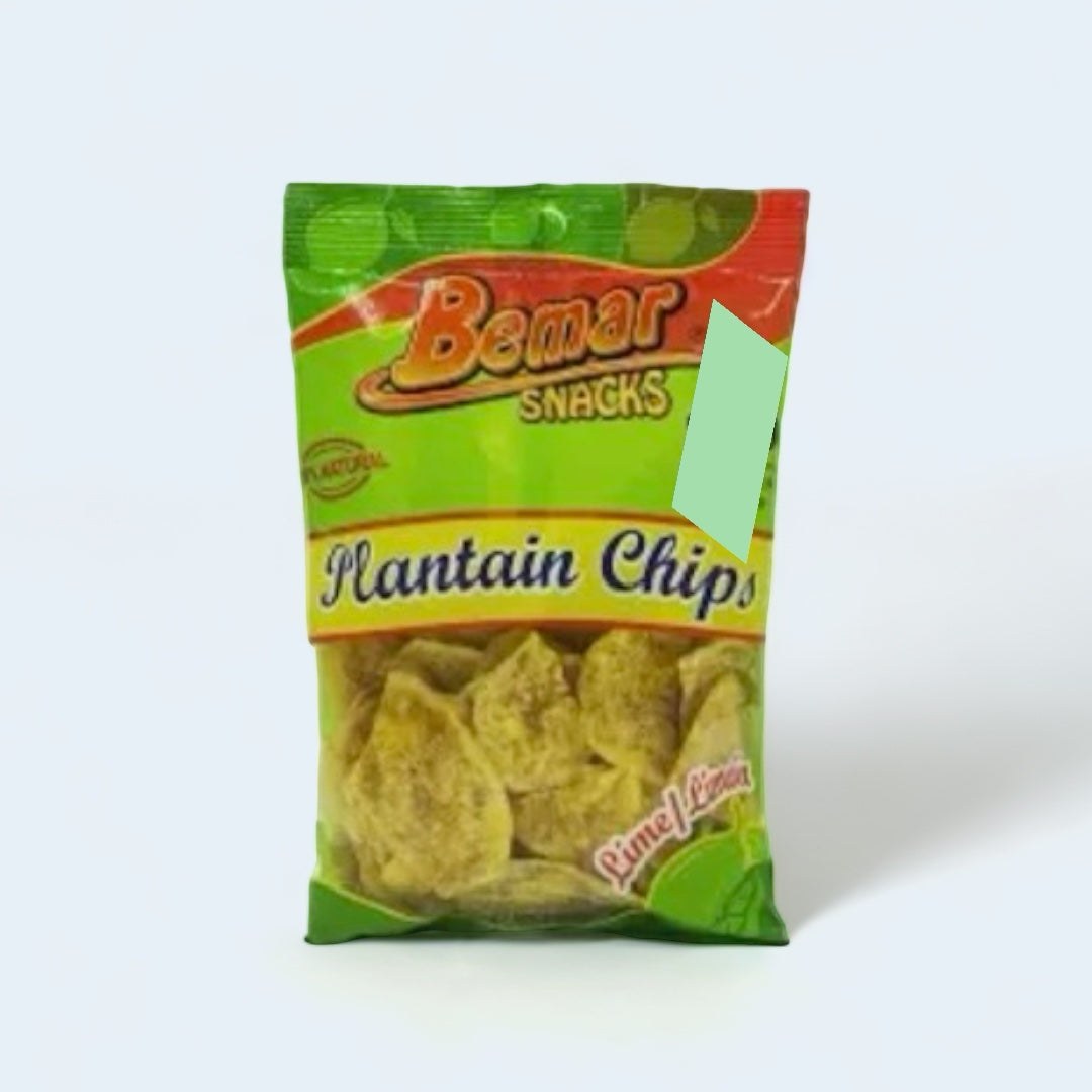 Bemar Plantain Lime Chips