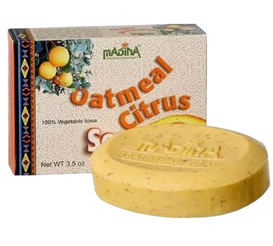 Madina Oatmeal Citrus Soap