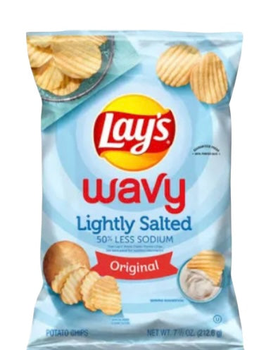 Lay's Wavy Lightly Salted Chips