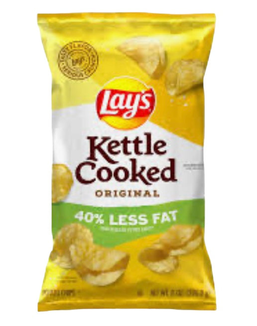 Lay's Kettle Cooked Original Reduced Fat All Natural Chips