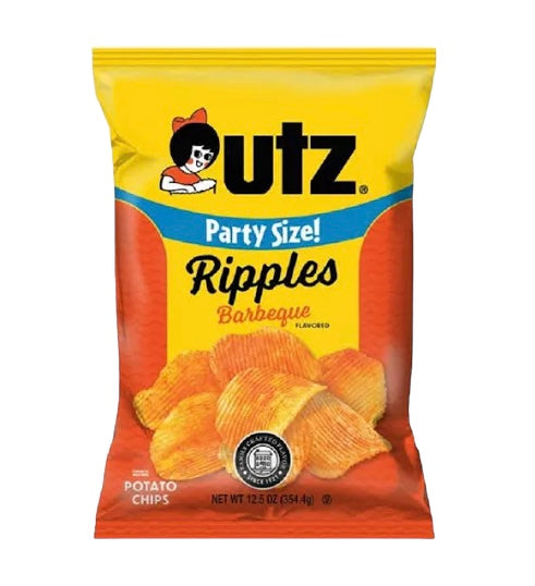 Utz Ripples Barbecue Flavor Chips