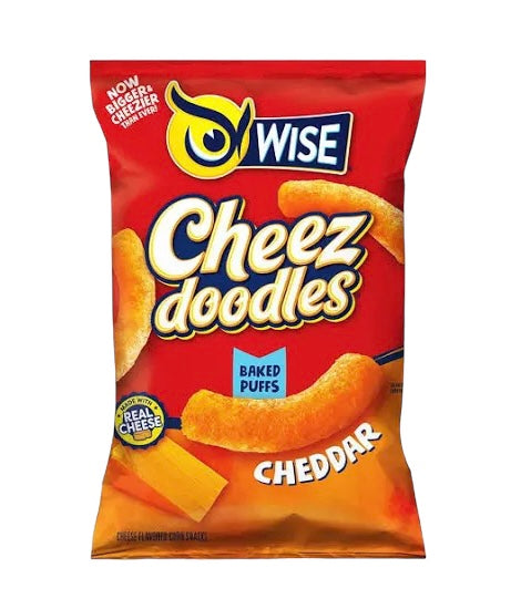 Wise Cheez Doodles Cheddar Baked Puffs