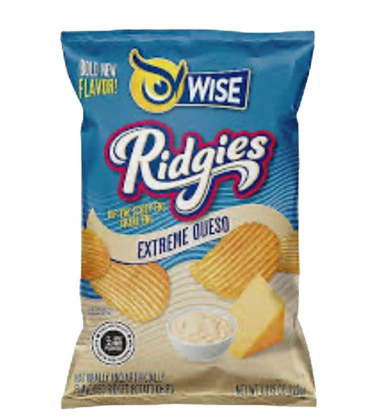 Wise Ridges Extreme Queso Chips