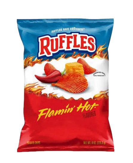 Ruffles Flamin Hot Chips