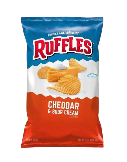 Ruffles Cheddar & Sour Cream Chips