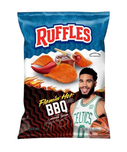 Ruffles Flamin Hot BBQ Chips