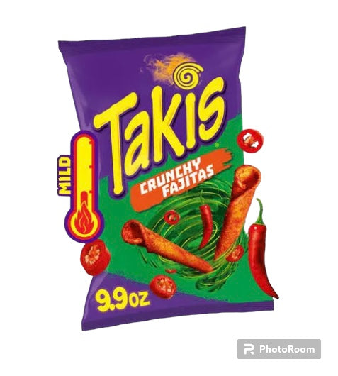 Takis Crunchy Fajitas Rolled Tortilla Chips