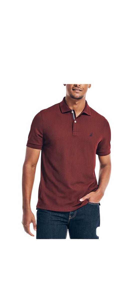 Nautica Men's Classic Solid Deck Shirt