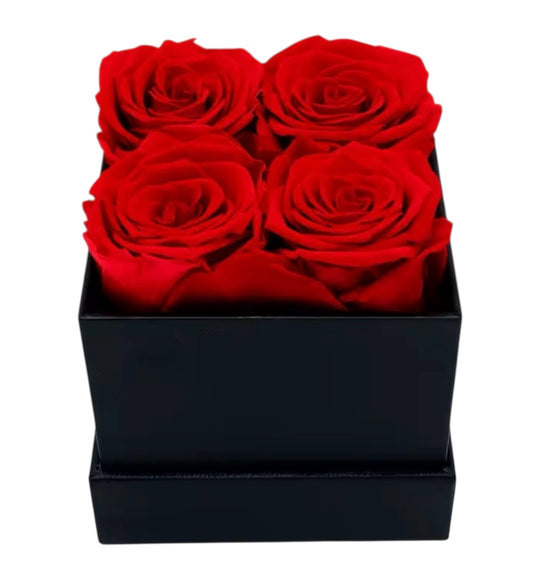 Four Roses Box With Chocolates
