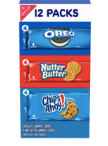 Oreo, Nutter Butter, Chips Ahoy 12 Pack