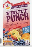 Stop & Shop Fruit Punch Drink Mix 10ct