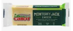 Monterey Jack Cheese Block 8oz