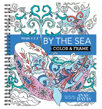 Color & Frame Coloring Book "By The Sea"