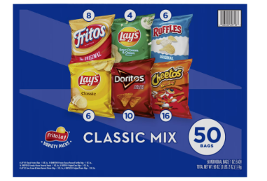 Frito Lay Classic Mix 50ct