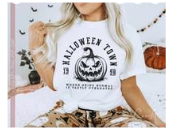 Halloween Town White T-Shirt (Ladies)