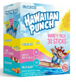 Hawaiian Punch Variety (Lemonade,Lemon Berry,Polar Blast) 30ct