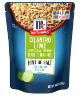 McCormick Hint Of Salt Cilantro Lime Ready Rice