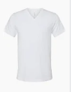 V Neck White T-Shirt - Short Sleeve 3PK