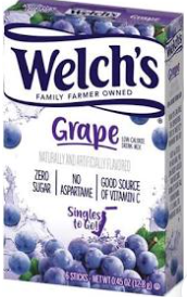 Welch's Grape Juice Drink Mix 4ct