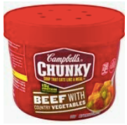 Campbell's Chunky Beef with Vegetables Soup