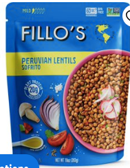 Fillo's Peruvian Lentils Pouch