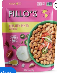 Fillo's Tex-Mex Pinto Beans Pouch