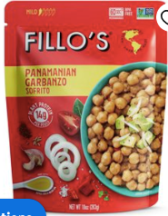 Fillo's Panamanian Garbanzo Beans Pouch