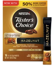 Taster's Choice Hazelnut Instant Coffee 16ct