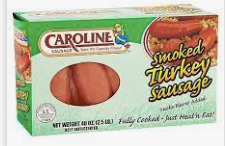 Caroline Smoked Turkey Sausage