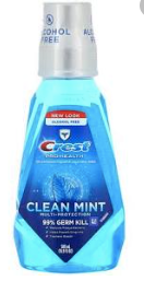 Crest Clean Mint Mouthwash