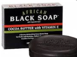 African Black Soap Coco Butter and Vitamin E