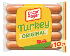 Oscar Mayer Turkey Orignal Franks 10ct