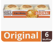 Thomas's English Muffins 6ct
