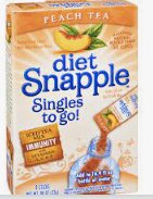 Snapple Diet Peach Tea 6ct